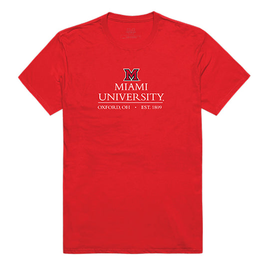 Miami University RedHawks Institutional Tee T-Shirt