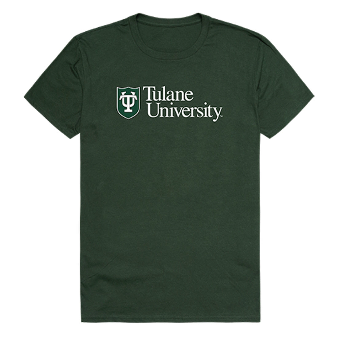 Tulane University Green Wave Institutional Tee T-Shirt