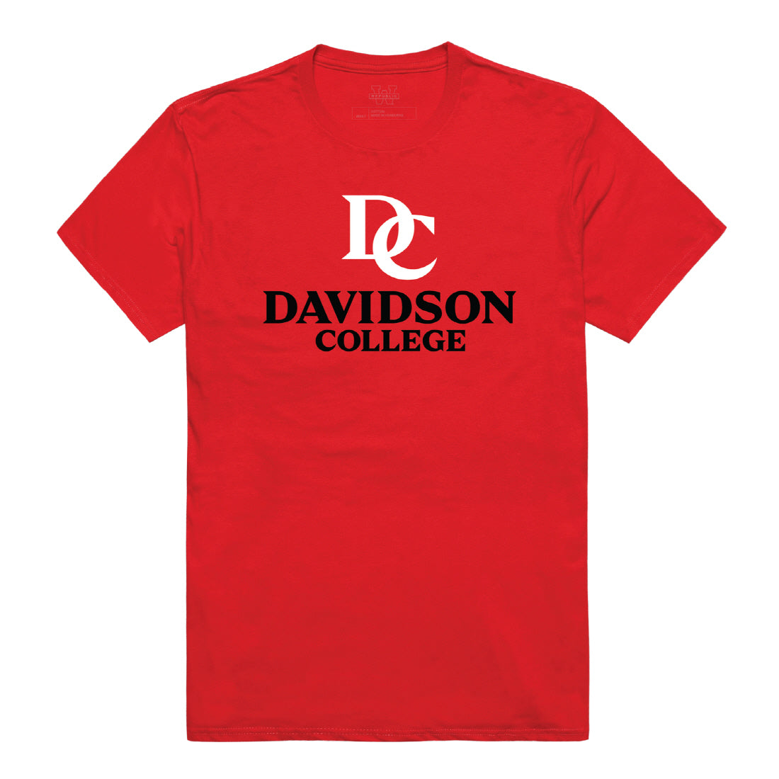 Davidson College Wildcats Institutional Tee T-Shirt