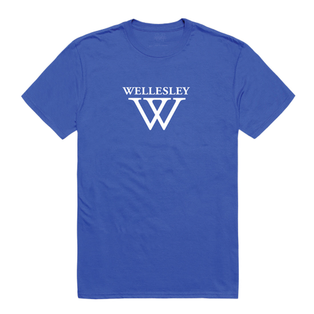 Wellesley College Blue Institutional Tee T-Shirt