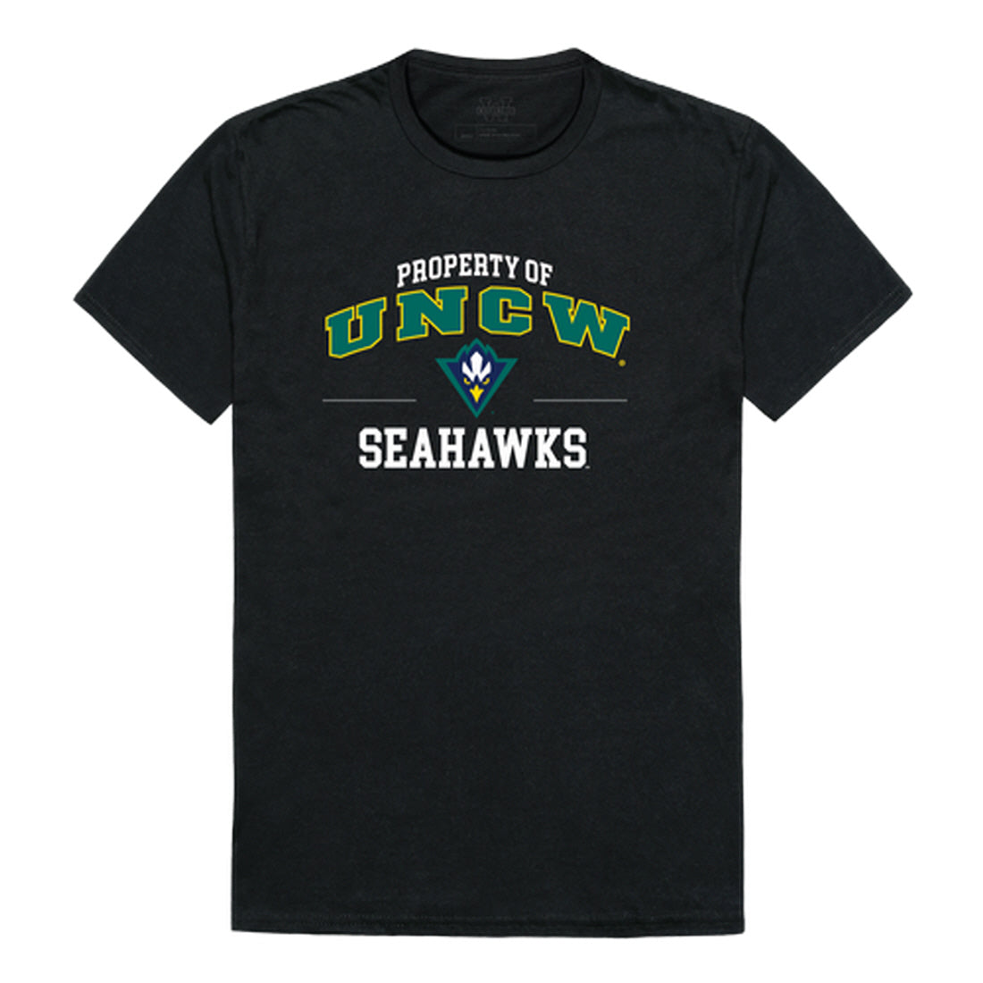 UNCW University of North Carolina Wilmington Seahawks Property College Tee T-Shirt