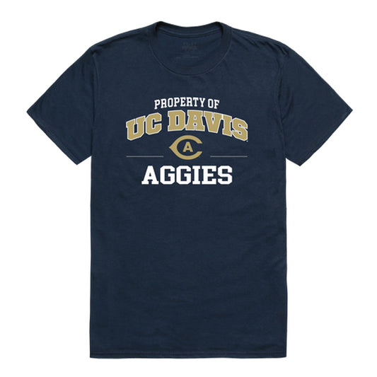 UC Davis University of California Aggies Property College Tee T-Shirt