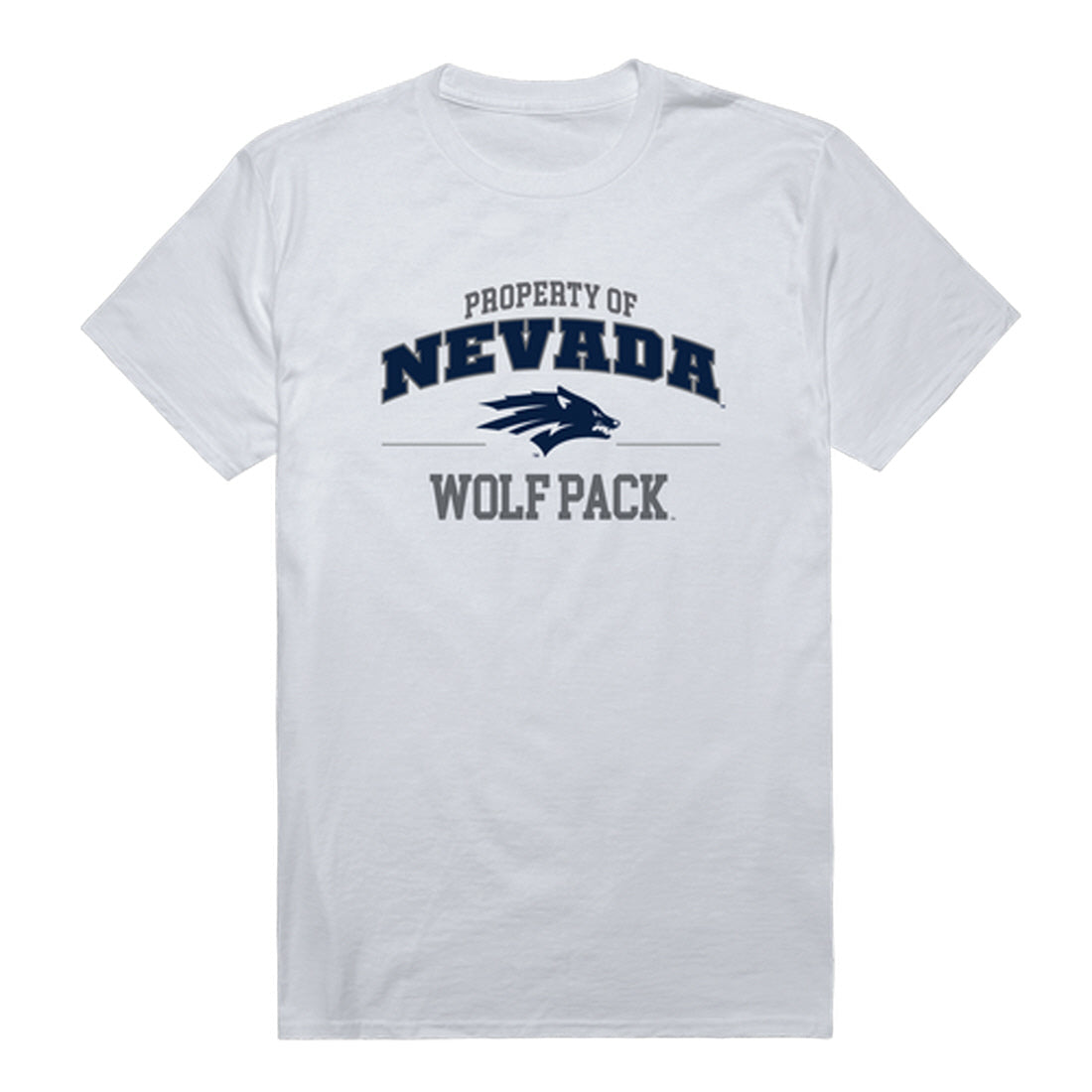 University of Nevada Reno Wolf Pack Property College Tee T-Shirt