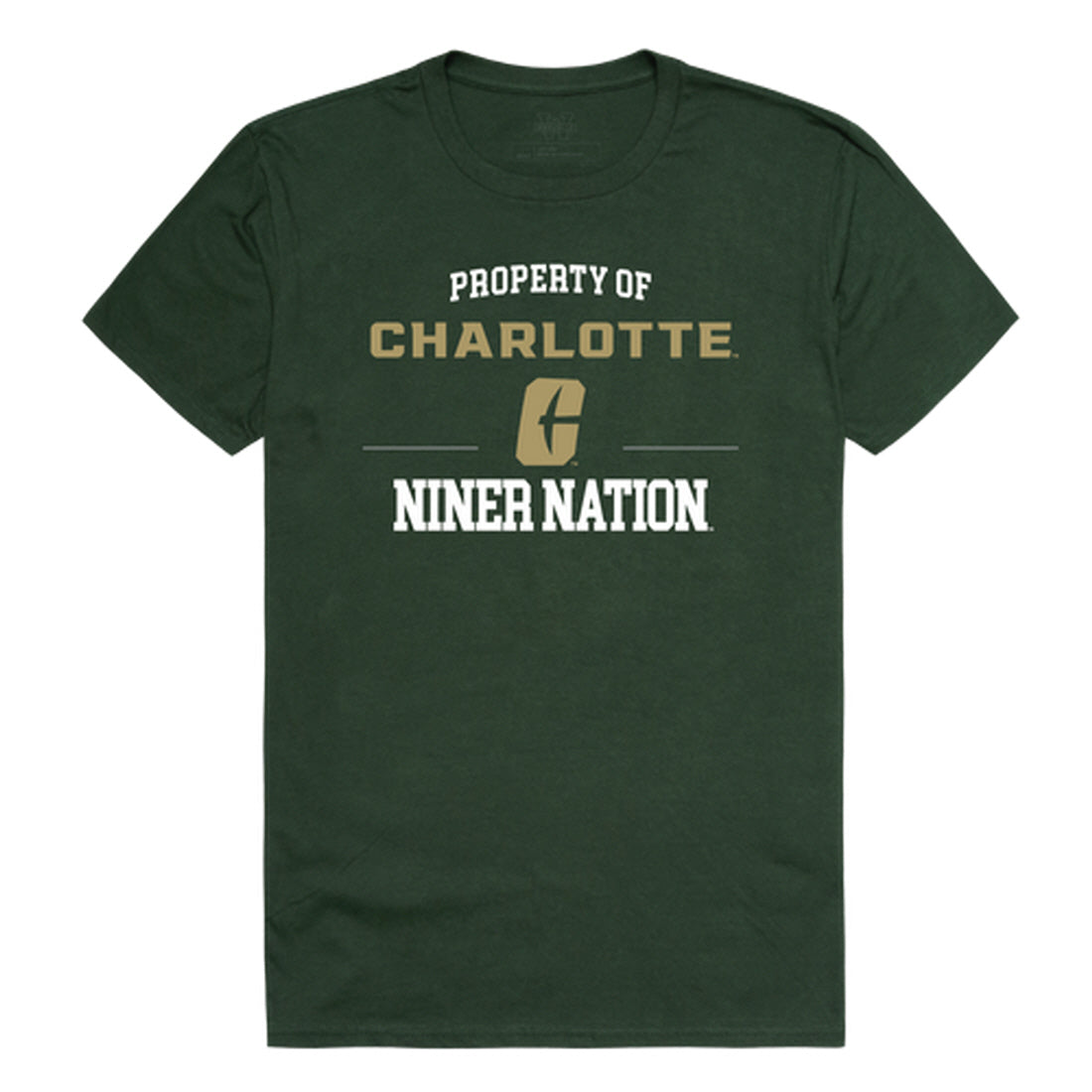 University of North Carolina at Charlotte 49ers Property College Tee T-Shirt