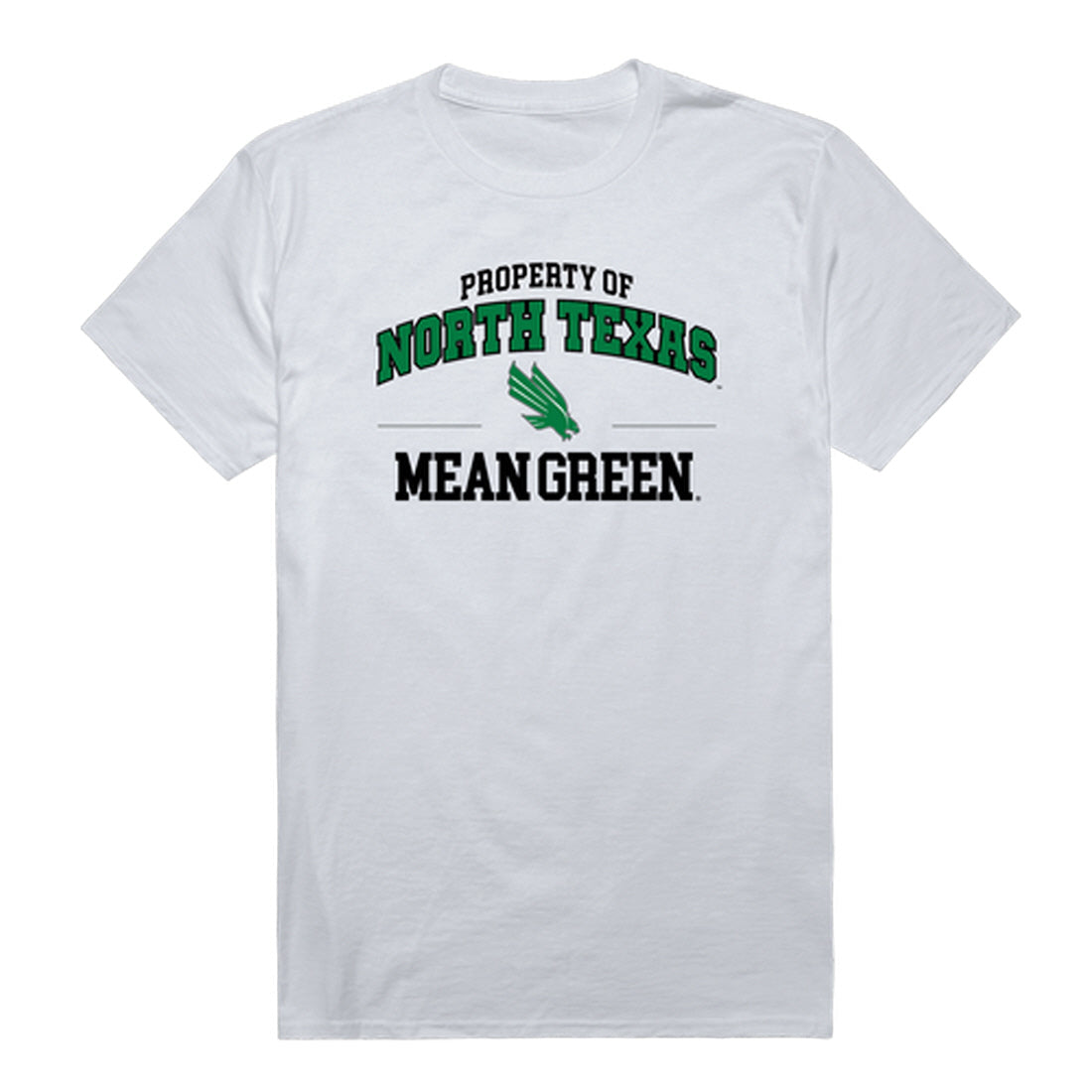 UNT University of North Texas Mean Green Property College Tee T-Shirt