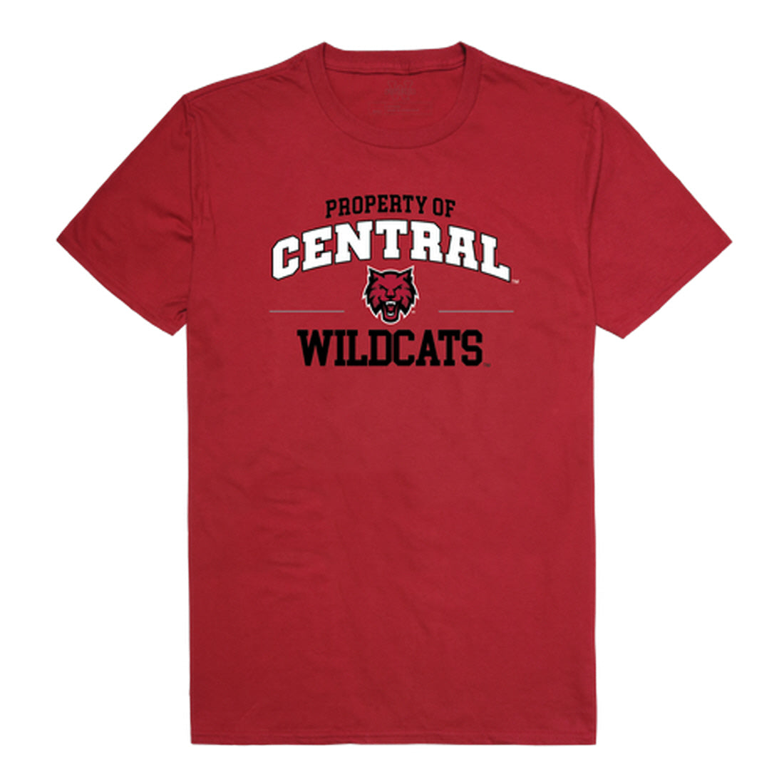 Central Washington University Wildcats Property College Tee T-Shirt