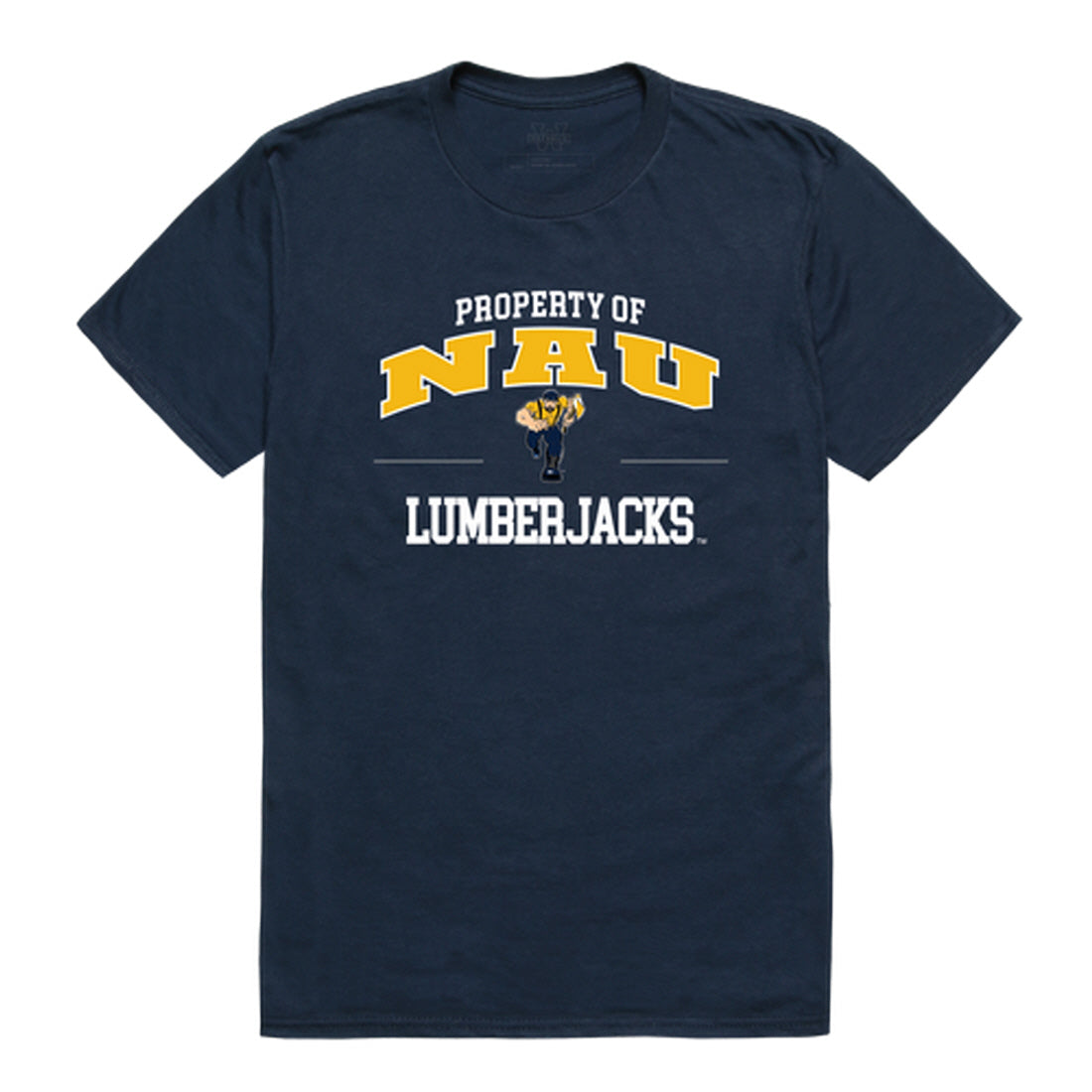 NAU Northern Arizona University Lumberjacks Property College Tee T-Shirt