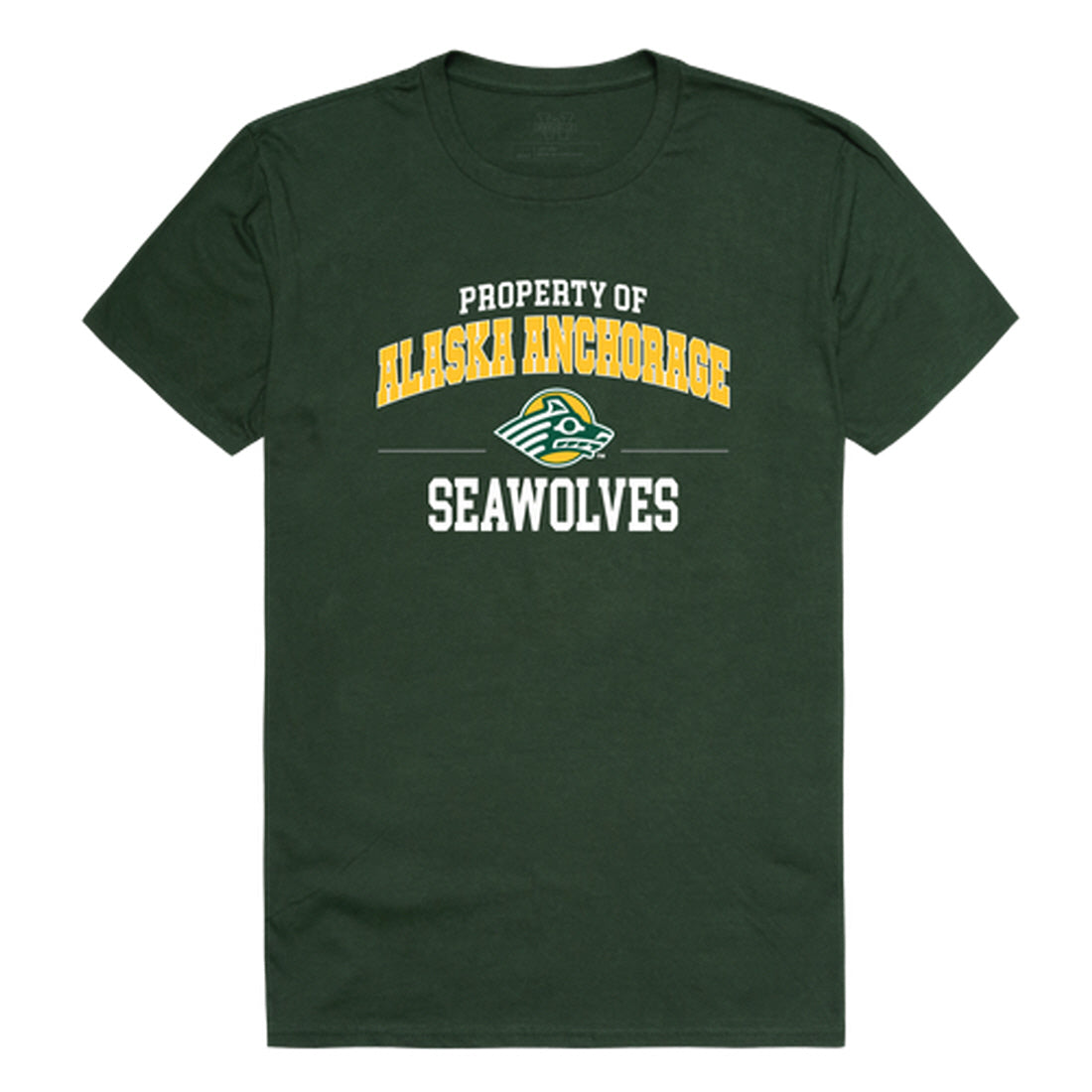 University of Alaska Anchorage Seawolves Property College Tee T-Shirt