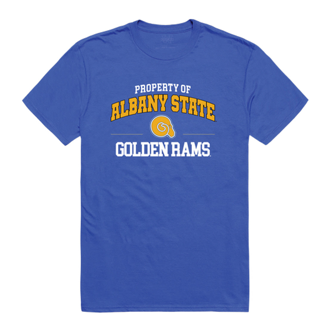 Albany State University Golden Rams Property College Tee T-Shirt