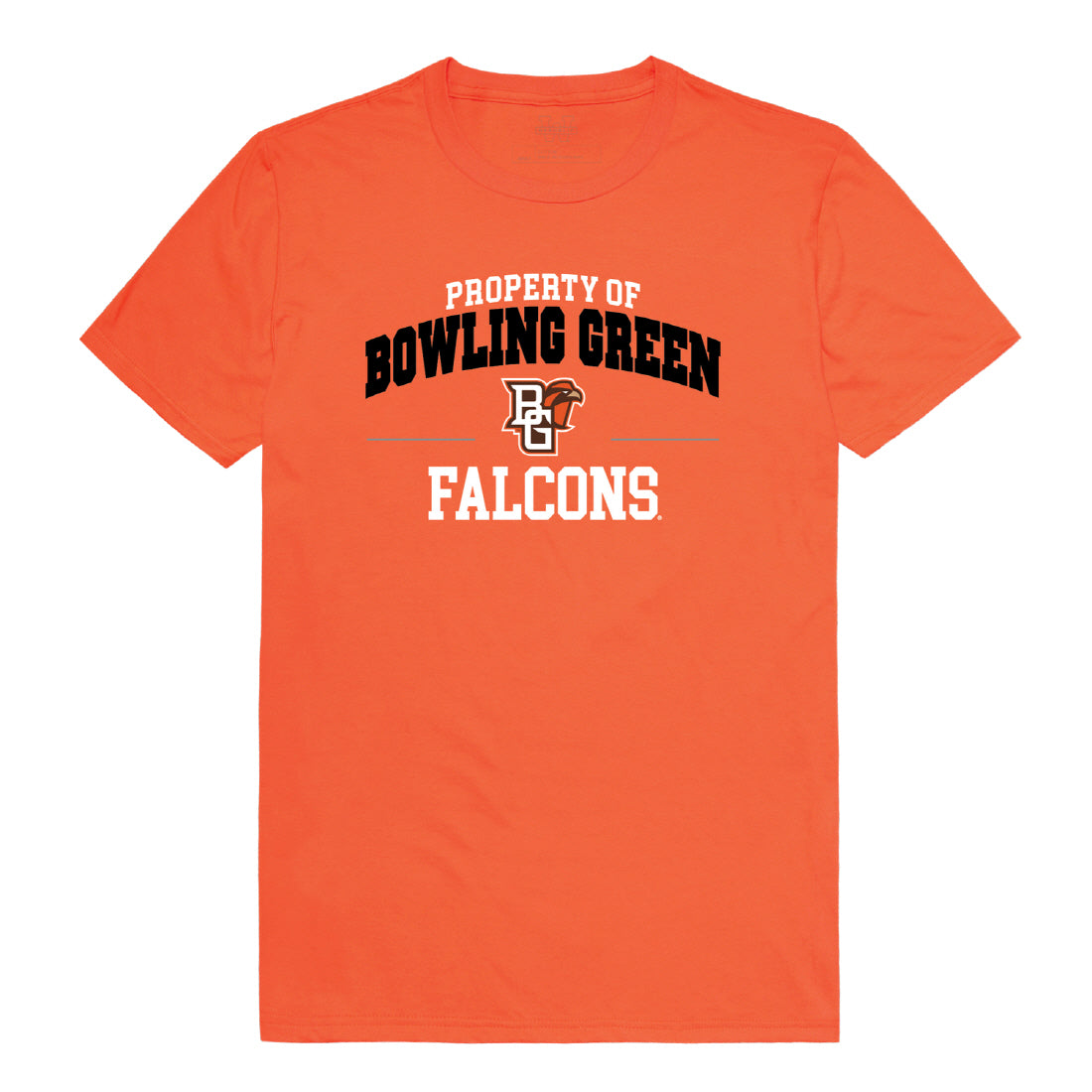 BGSU Bowling Green State University Falcons Property College Tee T-Shirt