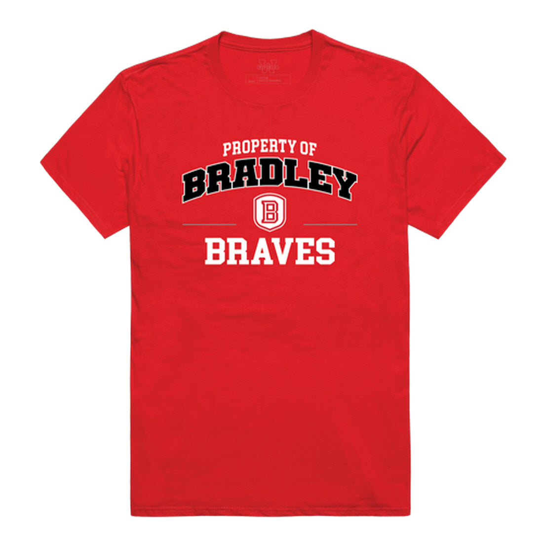 Bradley University Braves Property College Tee T-Shirt