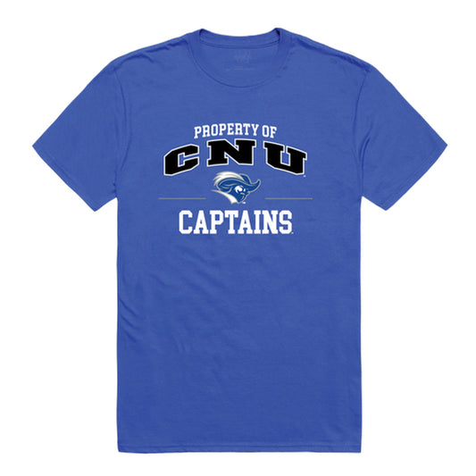 CNU Christopher Newport University Captains Property College Tee T-Shirt