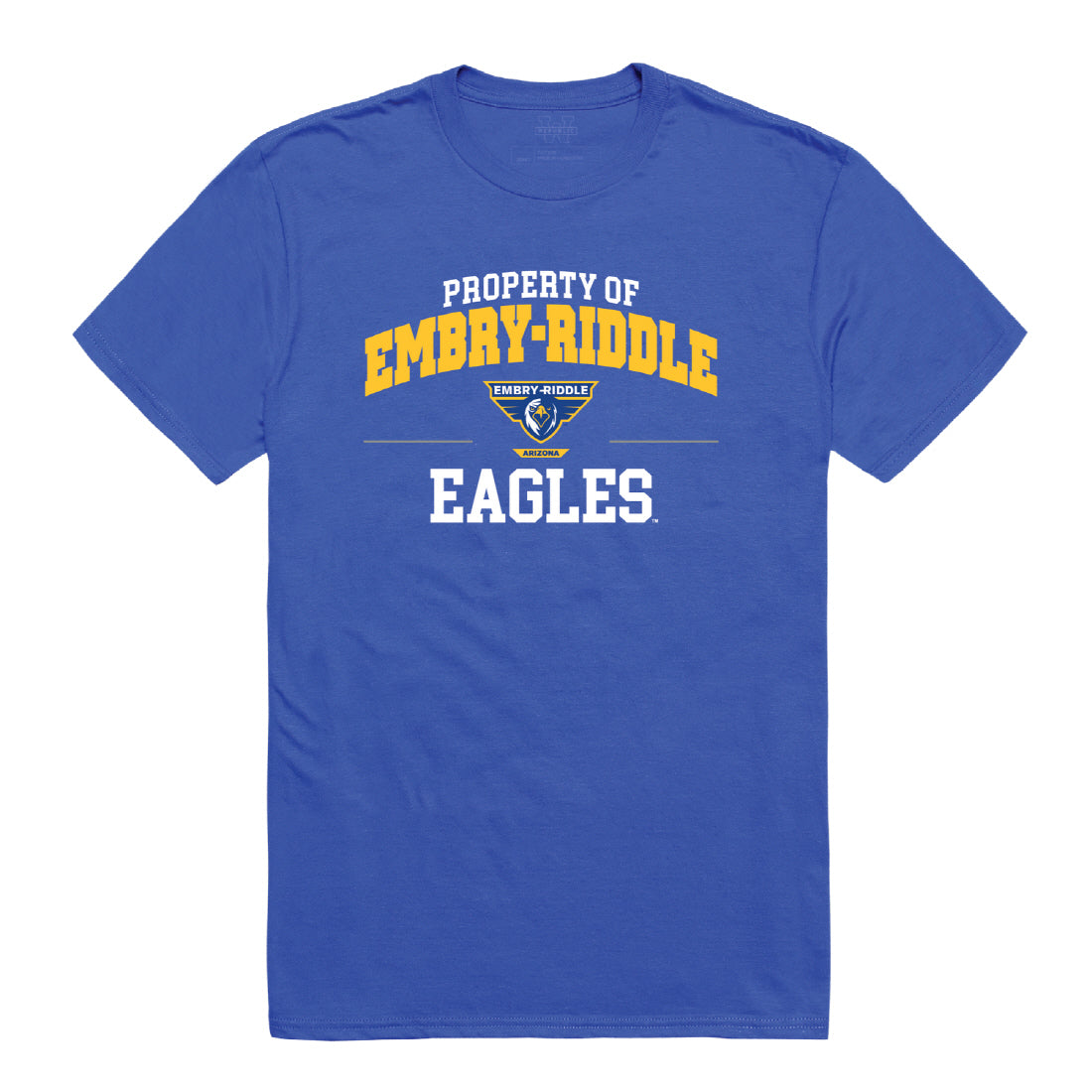 ERAU Embry–Riddle Aeronautical University Eagles Property College Tee T-Shirt