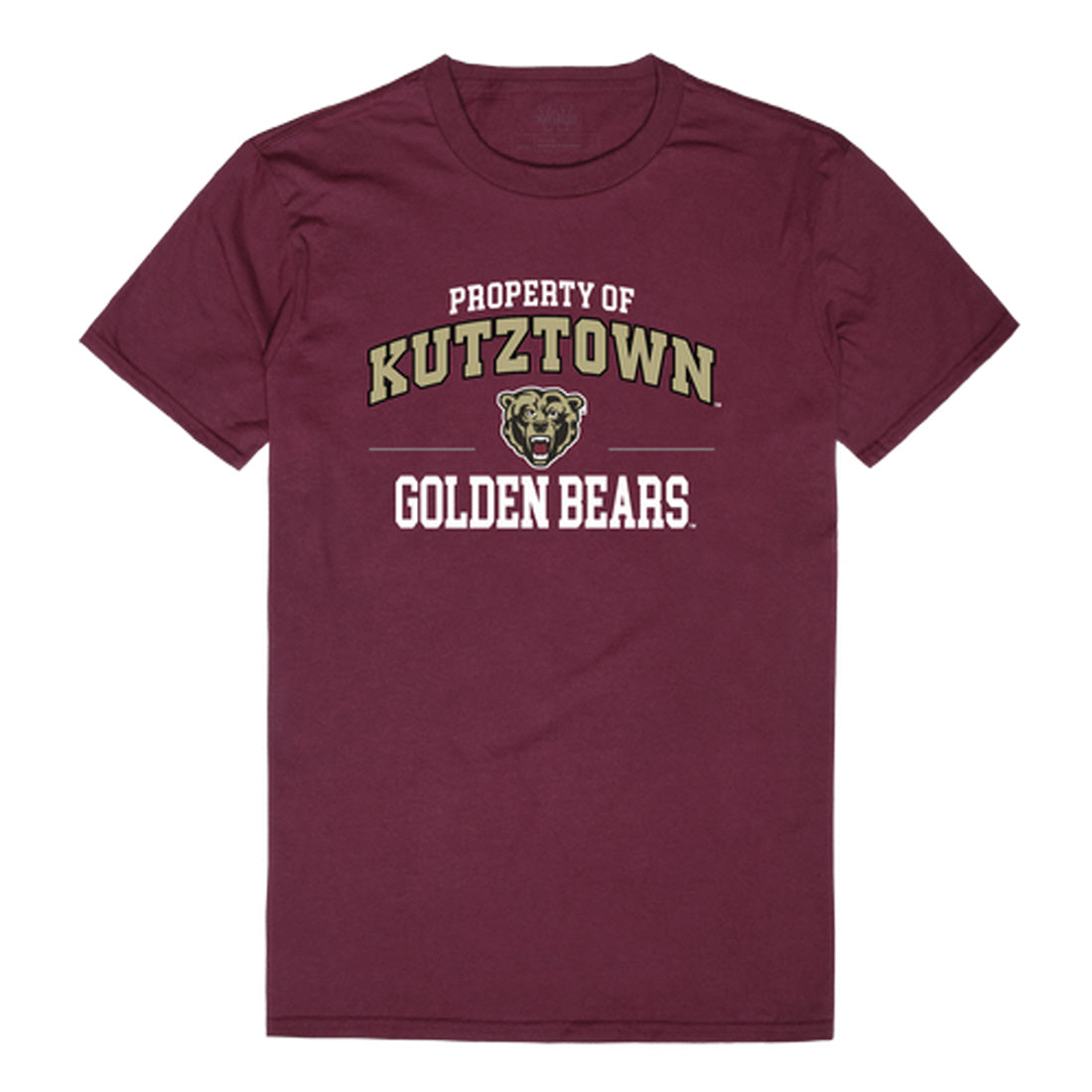 Kutztown University of Pennsylvania Golden Bears Property College Tee T-Shirt