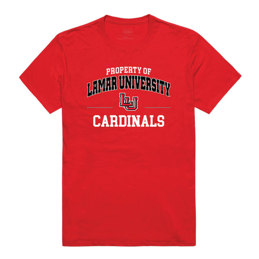 Lamar University Cardinals Property College Tee T-Shirt