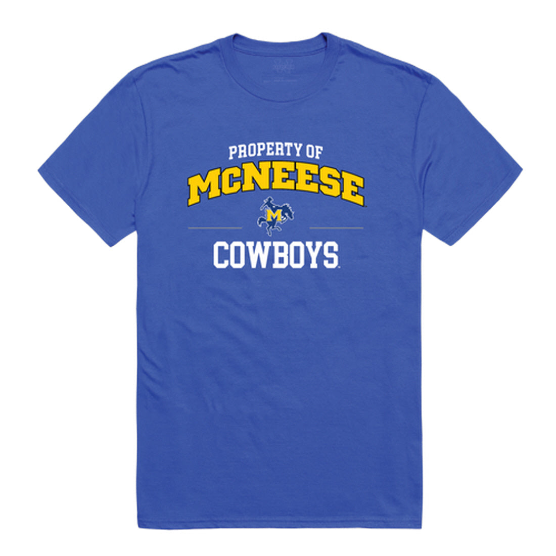 McNeese State University Cowboys Property College Tee T-Shirt