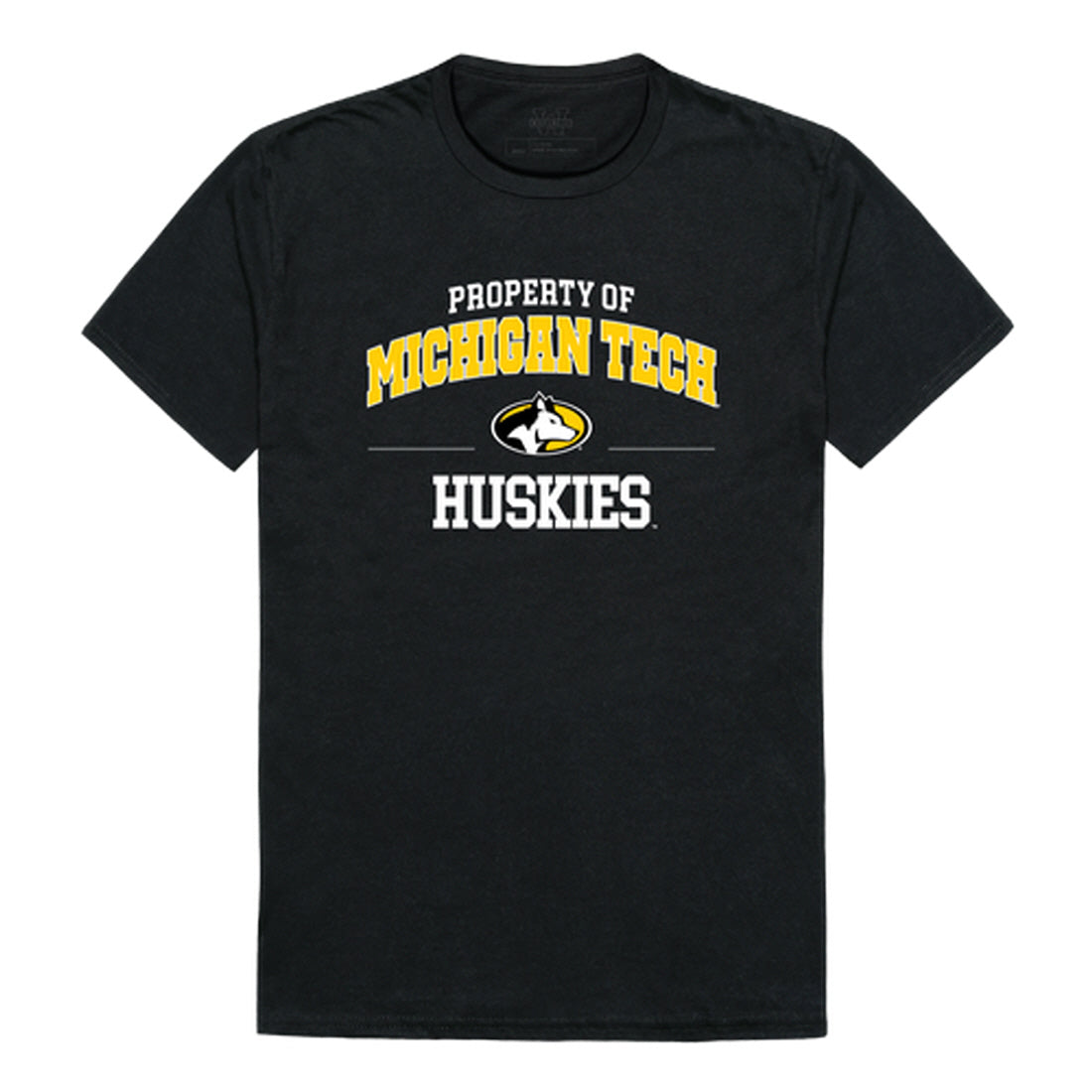 Michigan Technological University Huskies Property College Tee T-Shirt