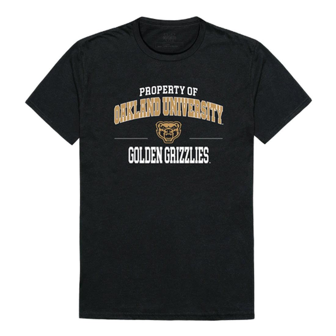 Oakland University Golden Grizzlies Property College Tee T-Shirt