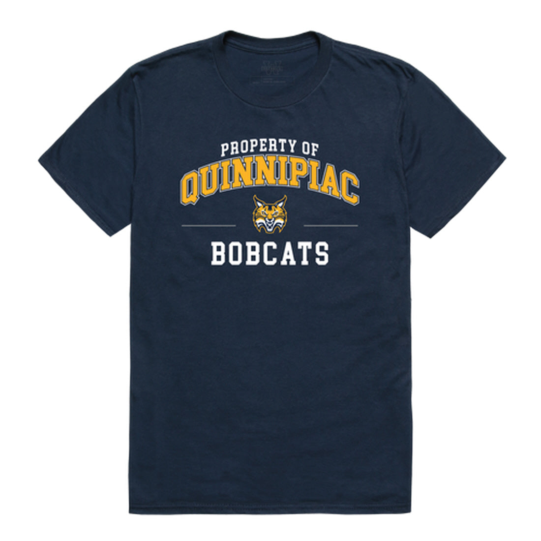 Quinnipiac University Bobcats Property College Tee T-Shirt