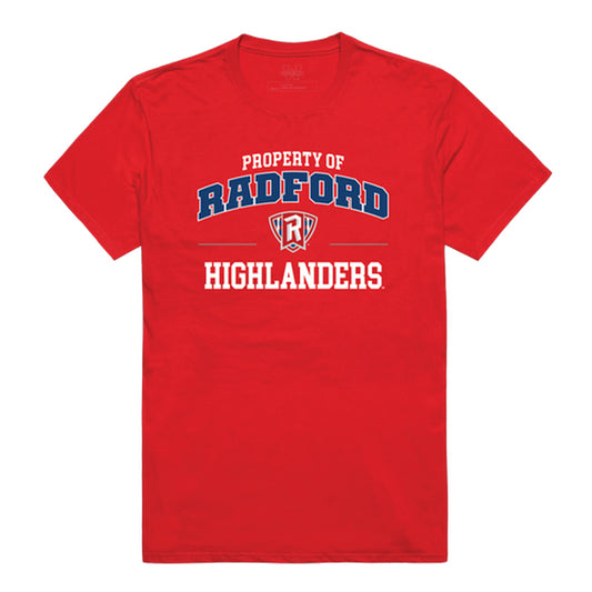 Radford University Highlanders Property College Tee T-Shirt