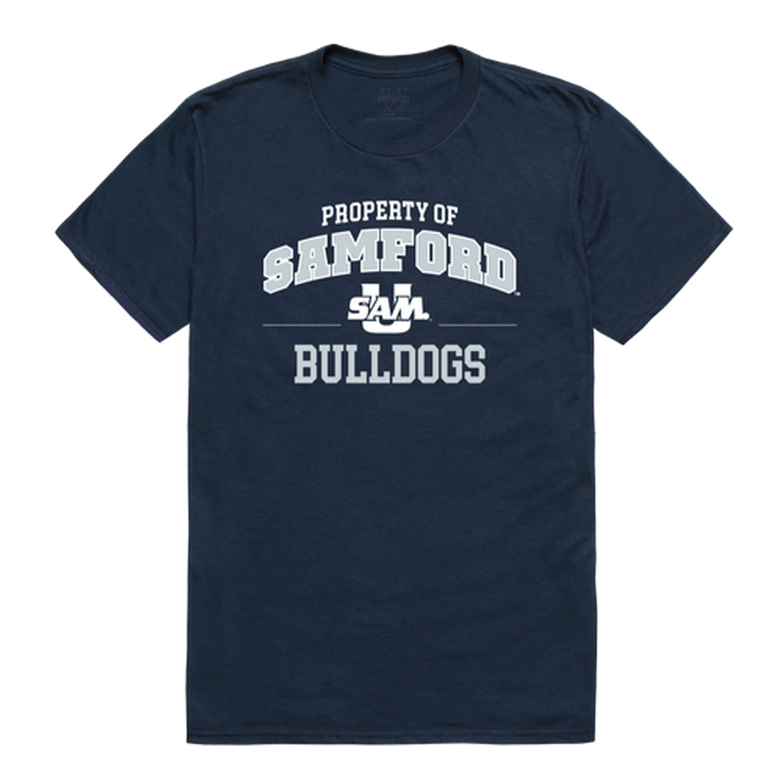 Samford University Bulldogs Property College Tee T-Shirt