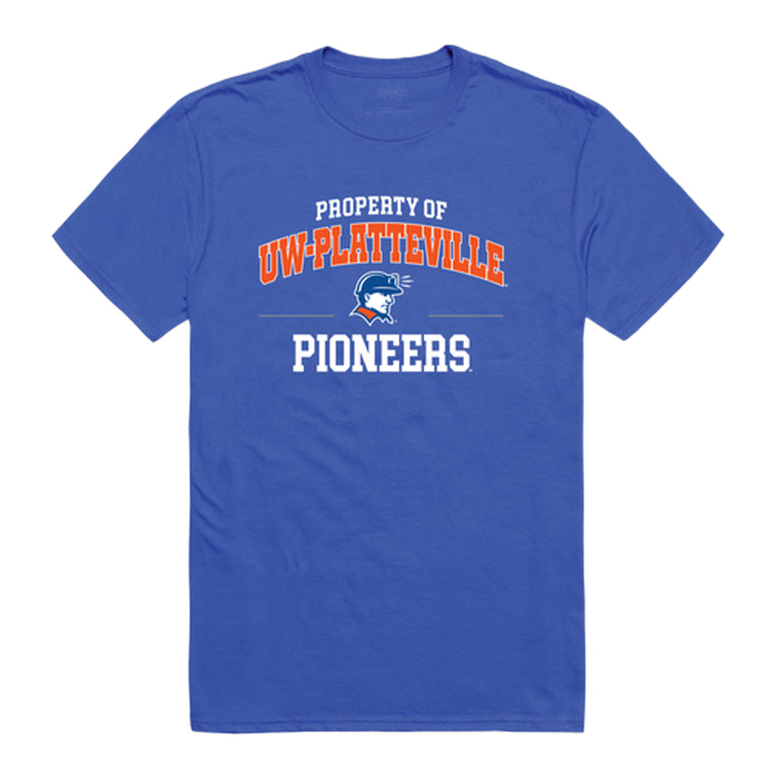 UW University of Wisconsin Platteville Pioneers Property College Tee T-Shirt