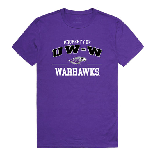 University of Wisconsin-Whitewater Warhawks Property College Tee T-Shirt