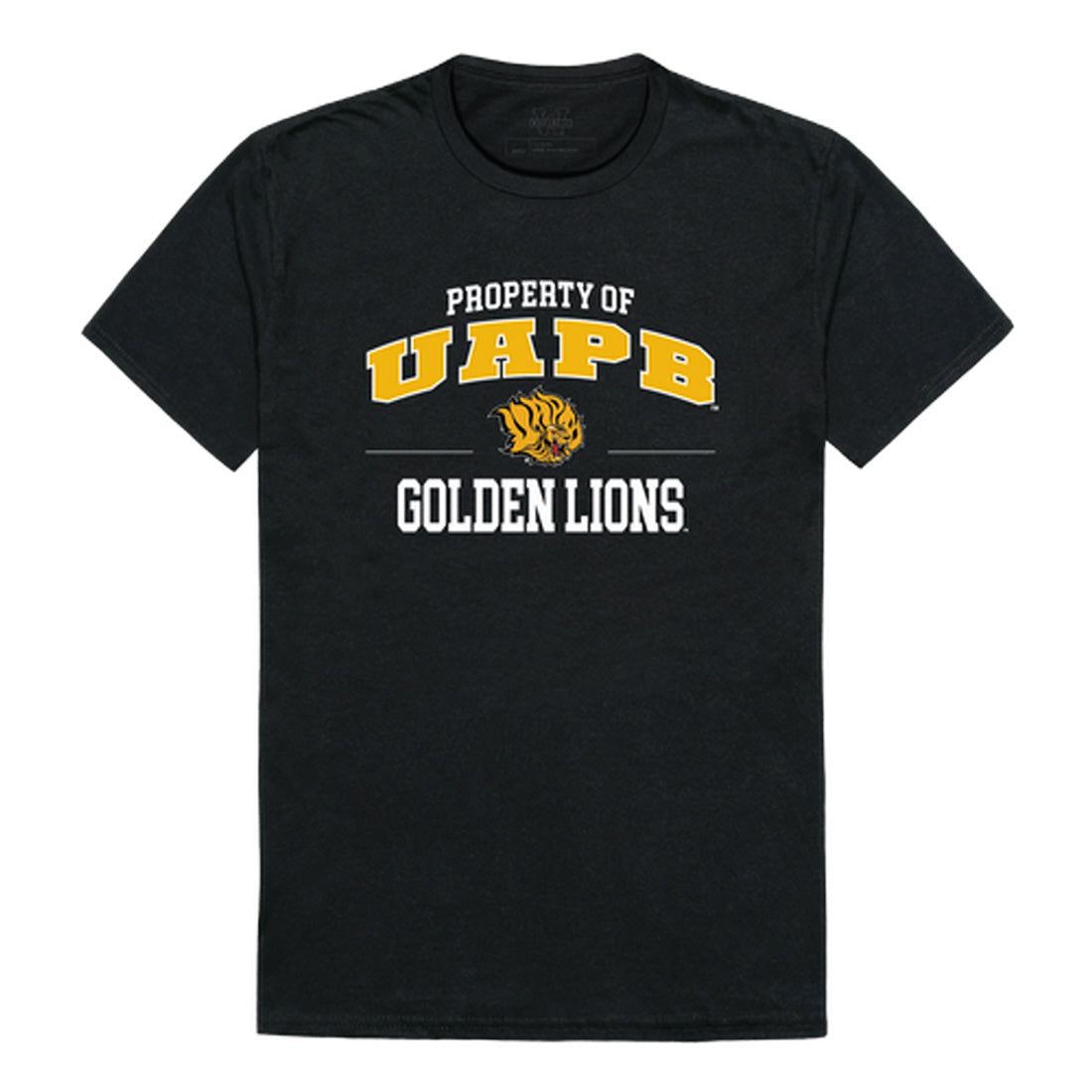 University of Arkansas at Pine Bluff Golden Lions Property College Tee T-Shirt