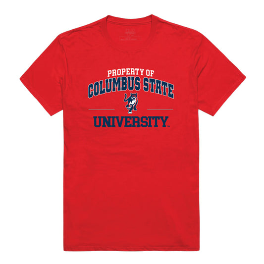 Columbus State University Cougar Property College Tee T-Shirt