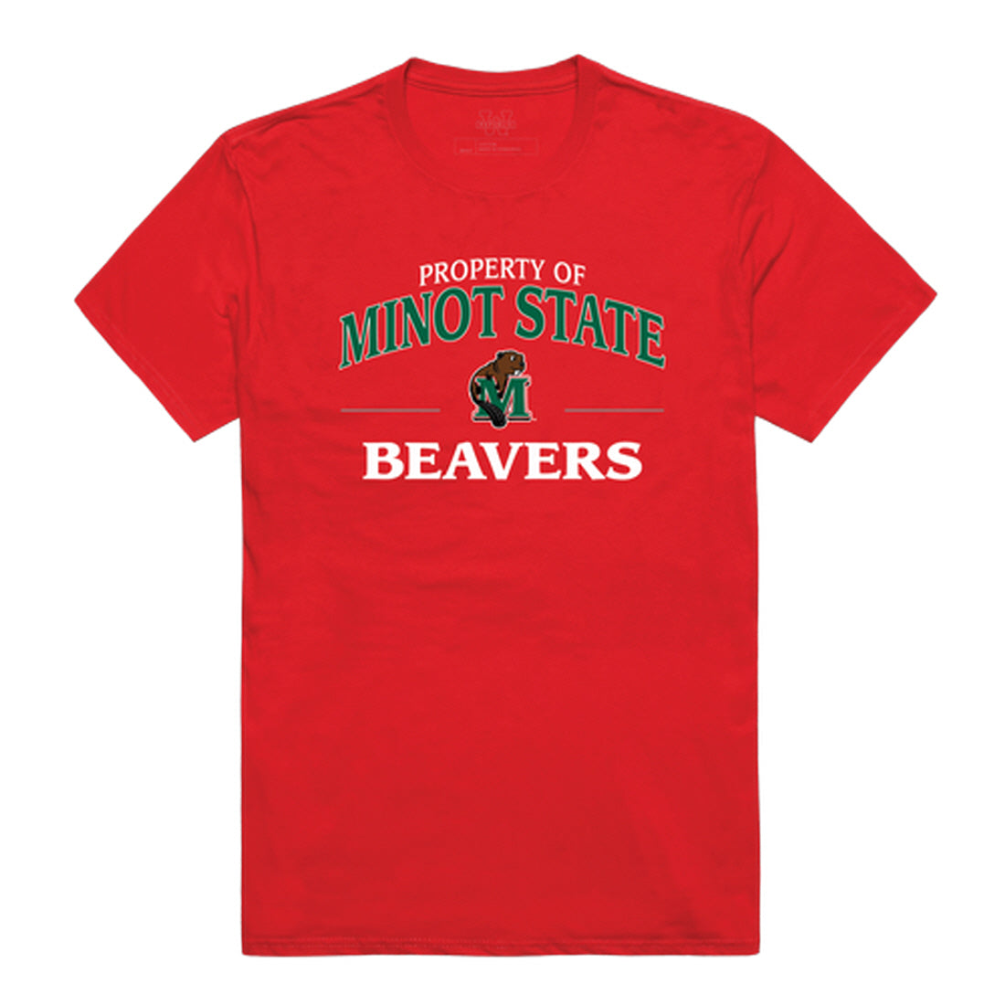 Minot State University Beavers Property College Tee T-Shirt