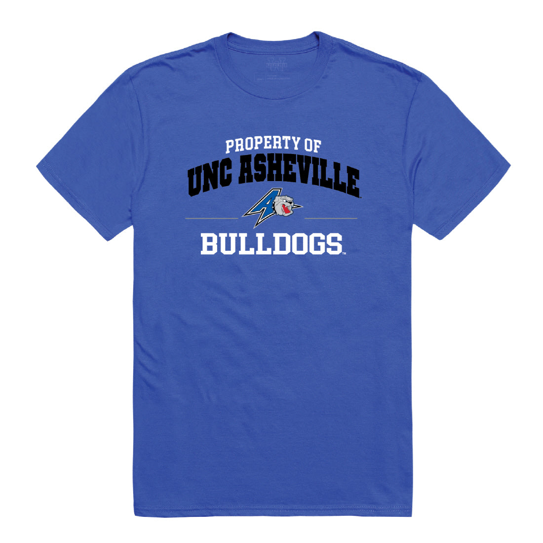 UNC University of North Carolina at Asheville Bulldogs Property College Tee T-Shirt