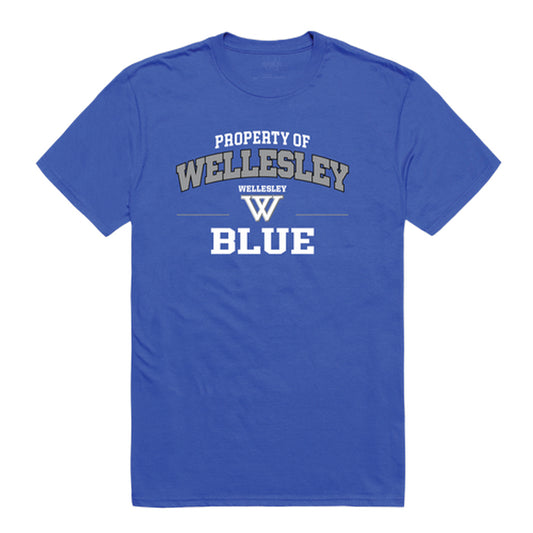 Wellesley College Blue Property College Tee T-Shirt