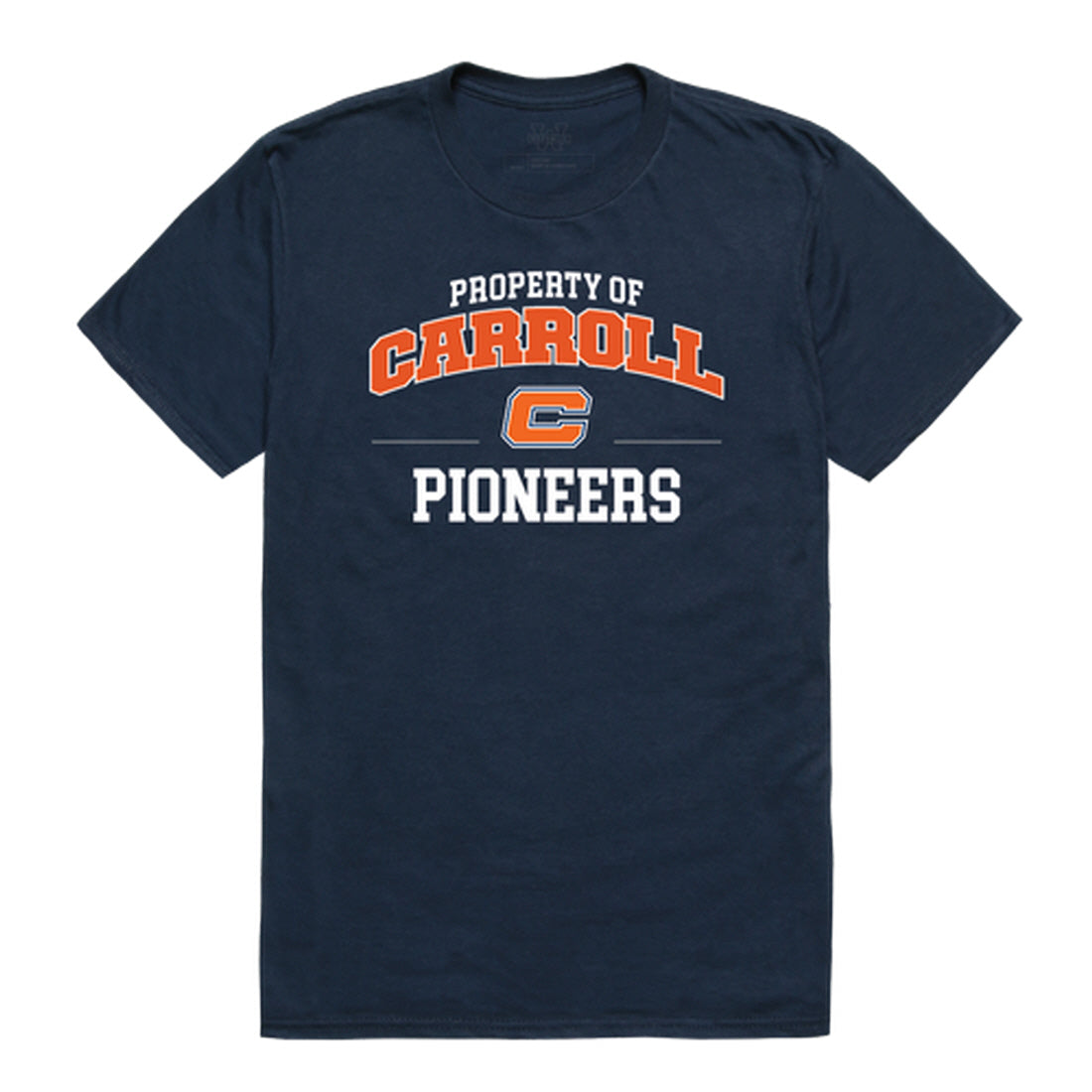 Carroll University Pioneers Property College Tee T-Shirt