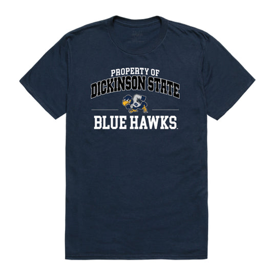 Dickinson State University Blue Hawks Property College Tee T-Shirt