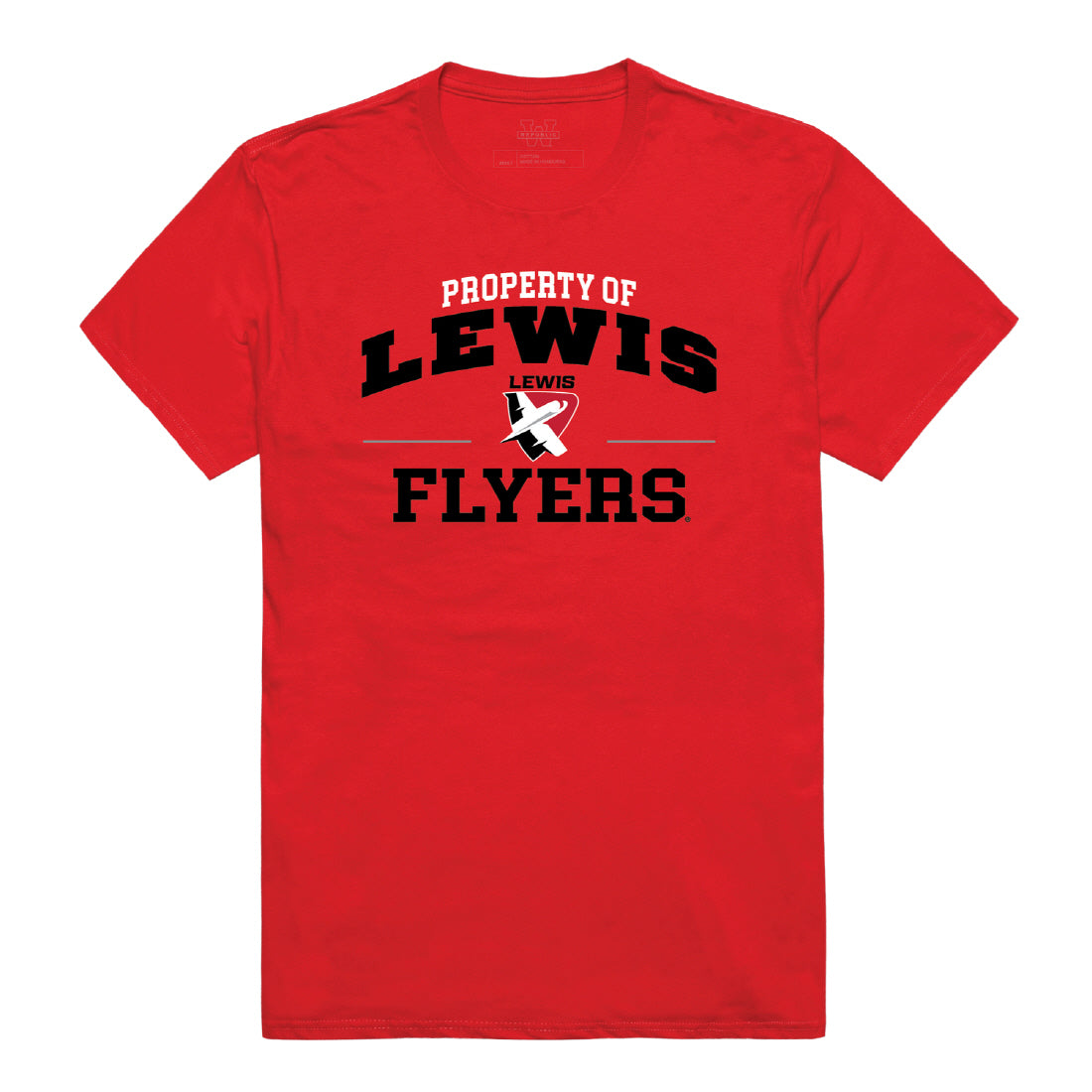 Lewis University Flyers Property College Tee T-Shirt