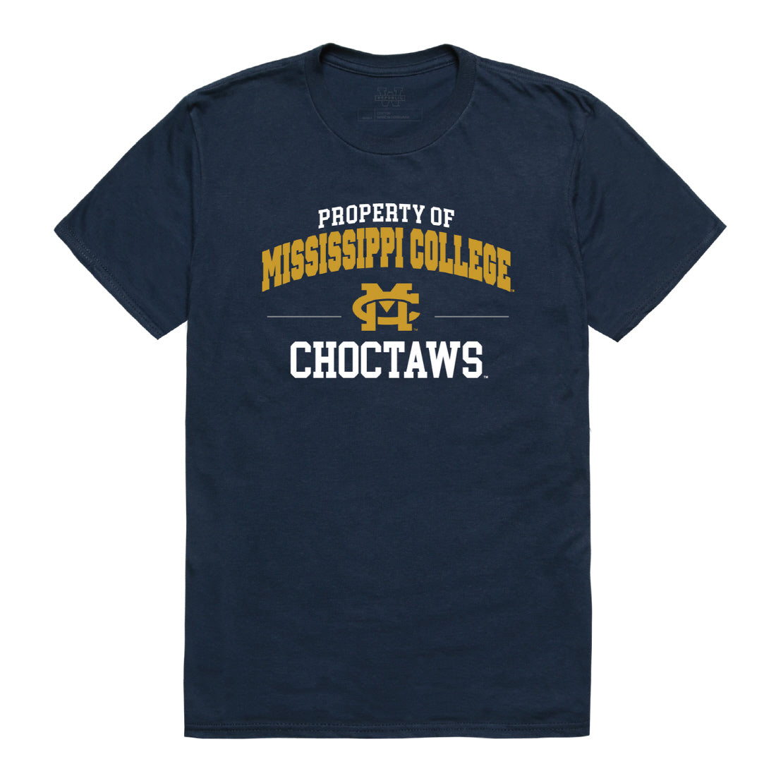 Mississippi College Choctaws Property College Tee T-Shirt