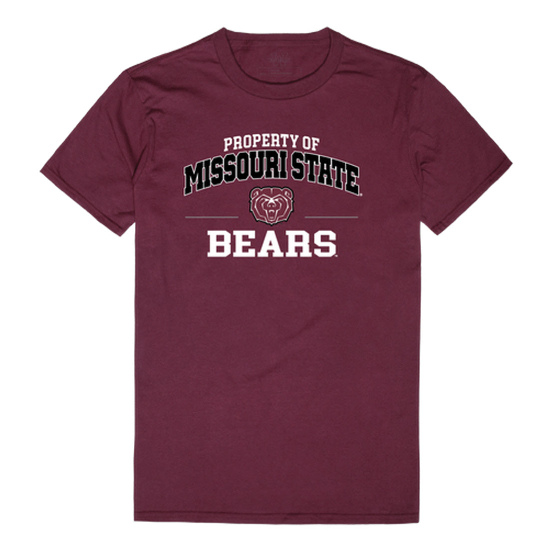 Missouri State University Bears Property College Tee T-Shirt