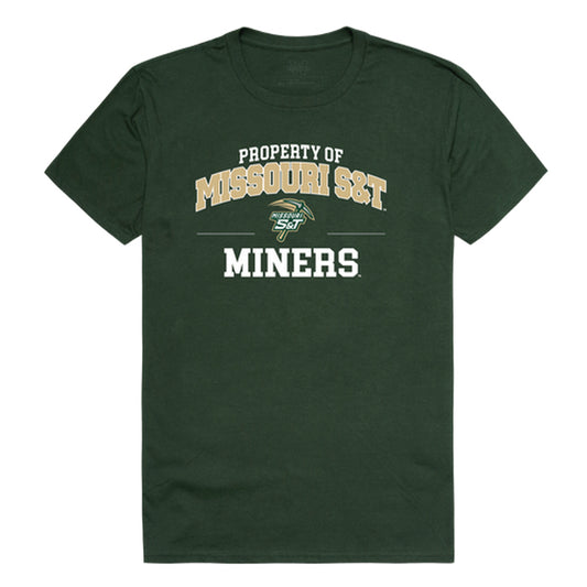 Missouri University of Science and Technology Miners Property College Tee T-Shirt