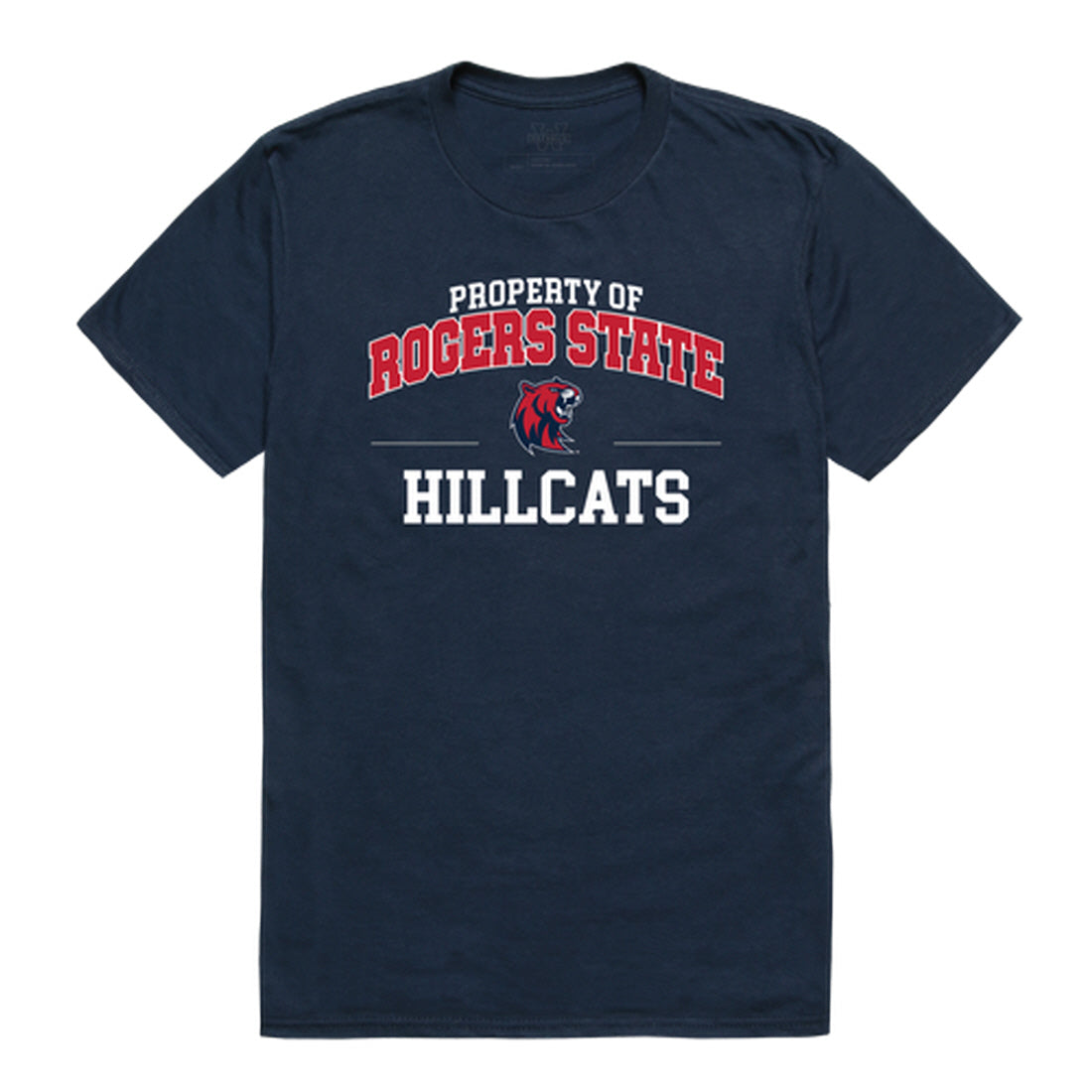 Rogers State University Hillcats Property College Tee T-Shirt