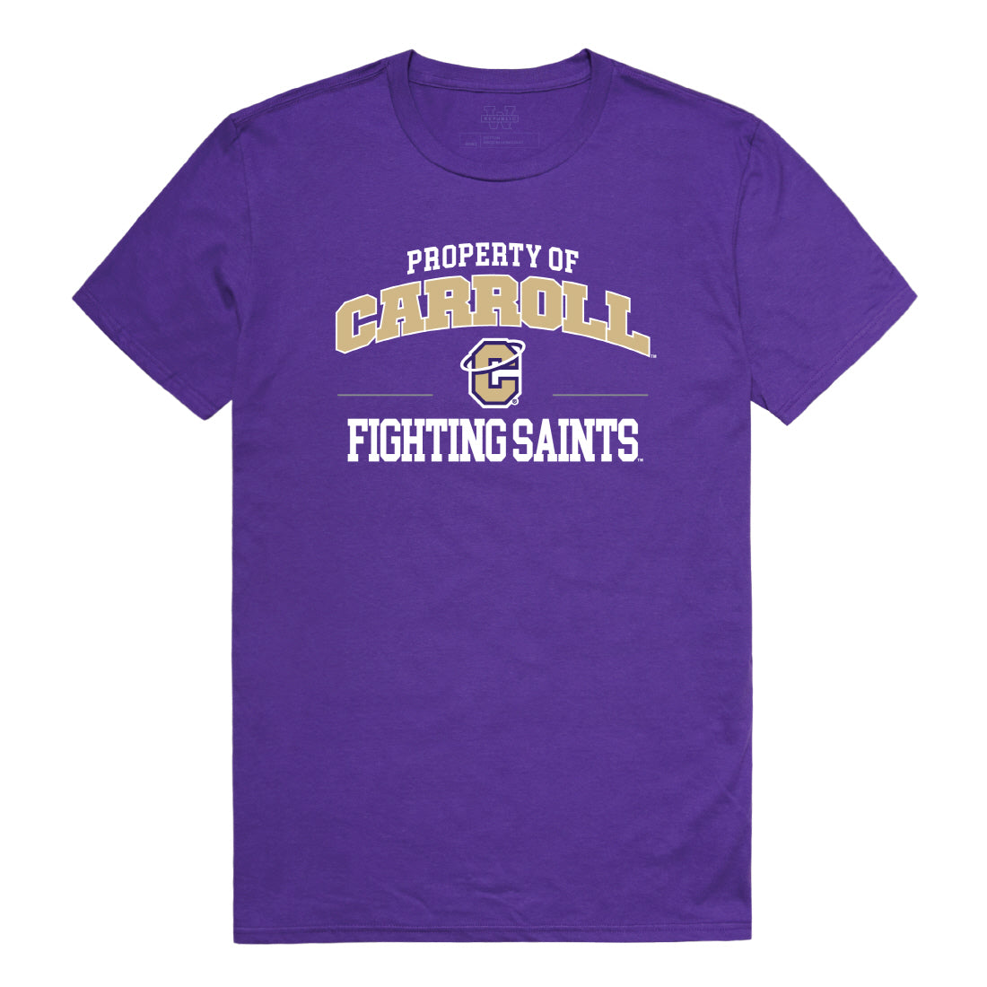 Carroll College Saints Property College Tee T-Shirt