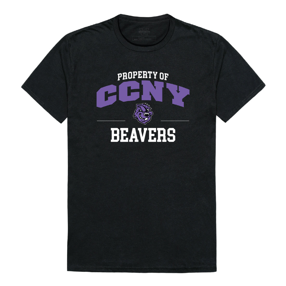 CCNY Beavers Property College Tee T-Shirt