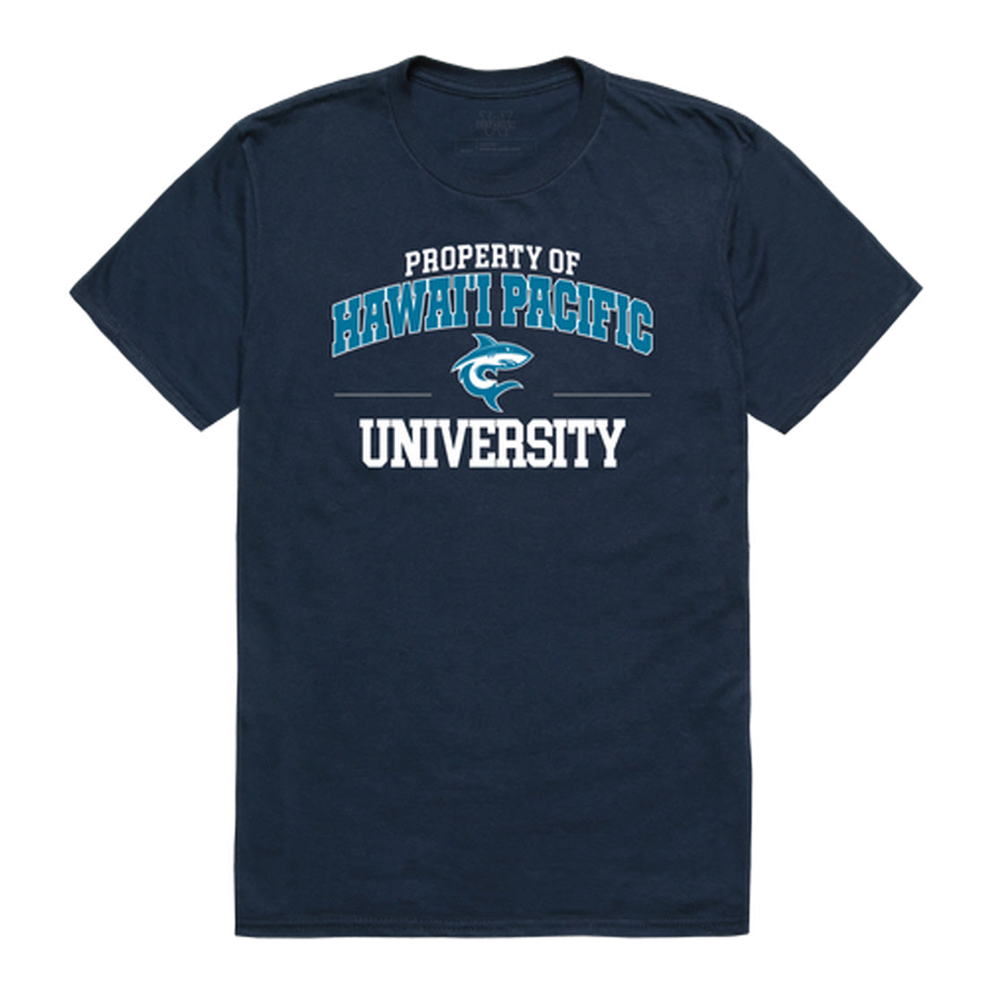 Hawaii Pacific University Sharks Property College Tee T-Shirt