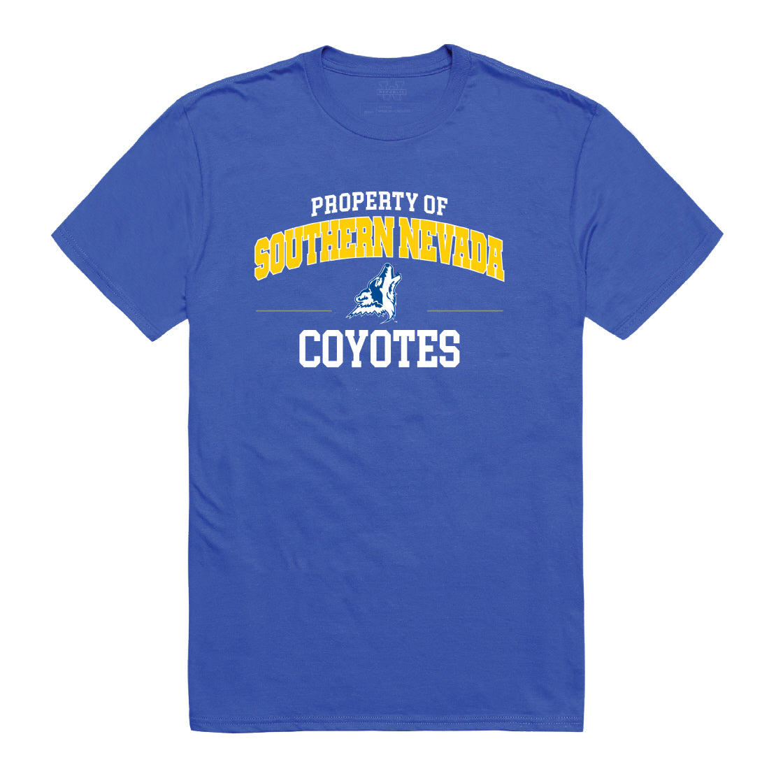 College of Southern Nevada Coyotes Property College Tee T-Shirt