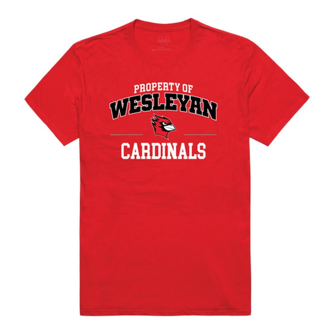 Wesleyan Cardinals Property College Tee T-Shirt