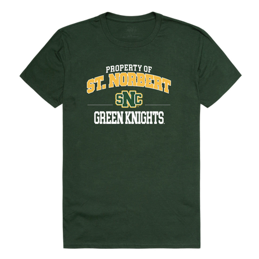 St. Norbert College Green Knights Property College Tee T-Shirt