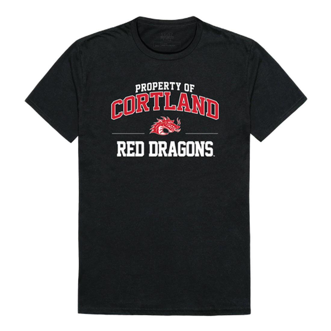 SUNY Cortland Red Dragons Property College Tee T-Shirt