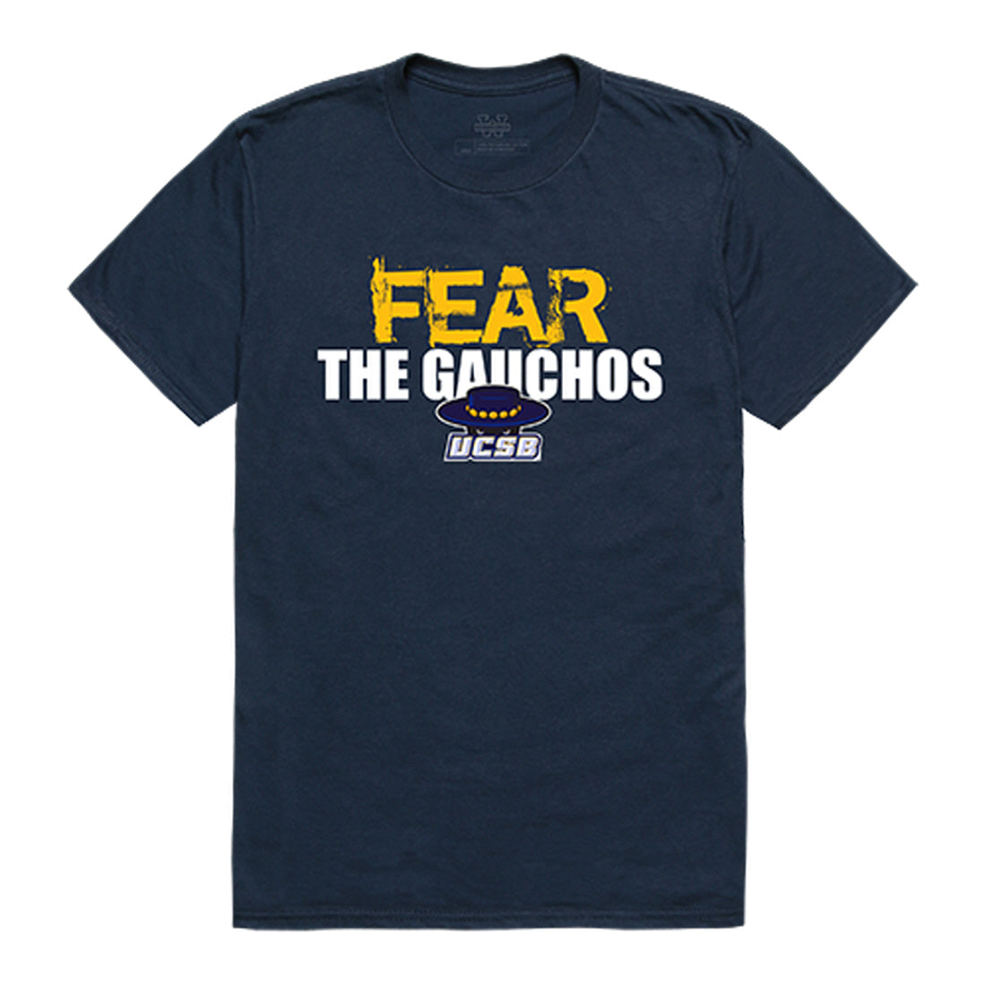 UCSB University of California Santa Barbara Gauchos Fear College Tee T-Shirt