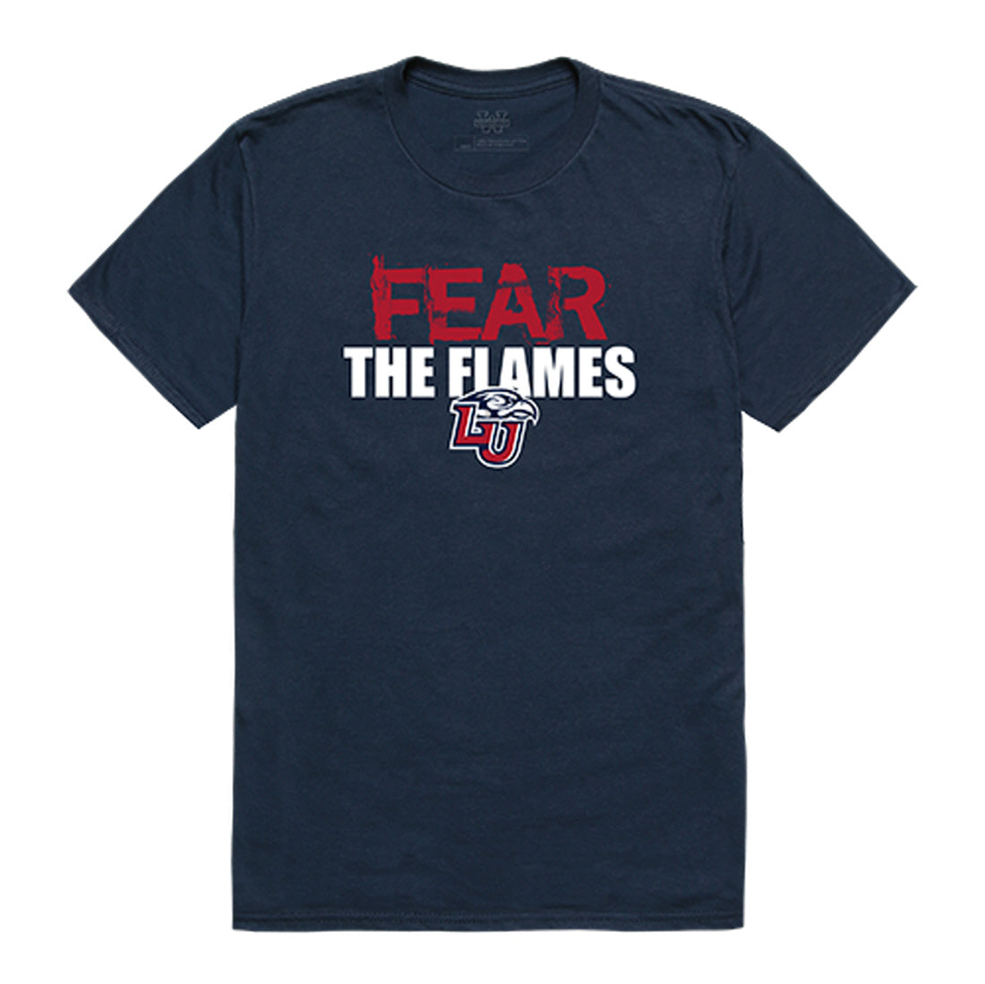 Liberty University Flames Fear College Tee T-Shirt