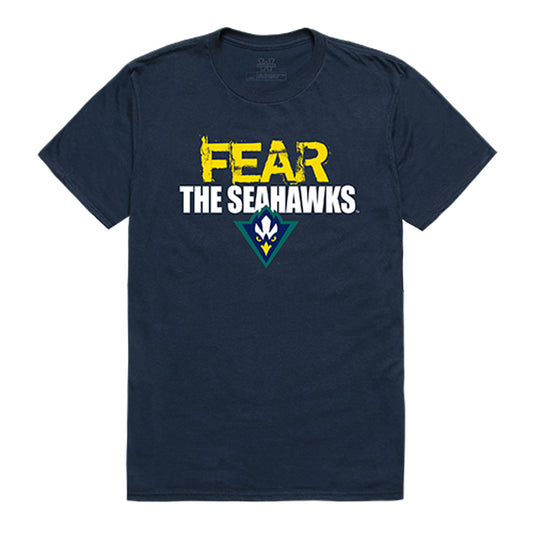 UNCW University of North Carolina Wilmington Seahawks Fear College Tee T-Shirt