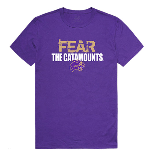 Western Carolina University Catamounts Fear College Tee T-Shirt